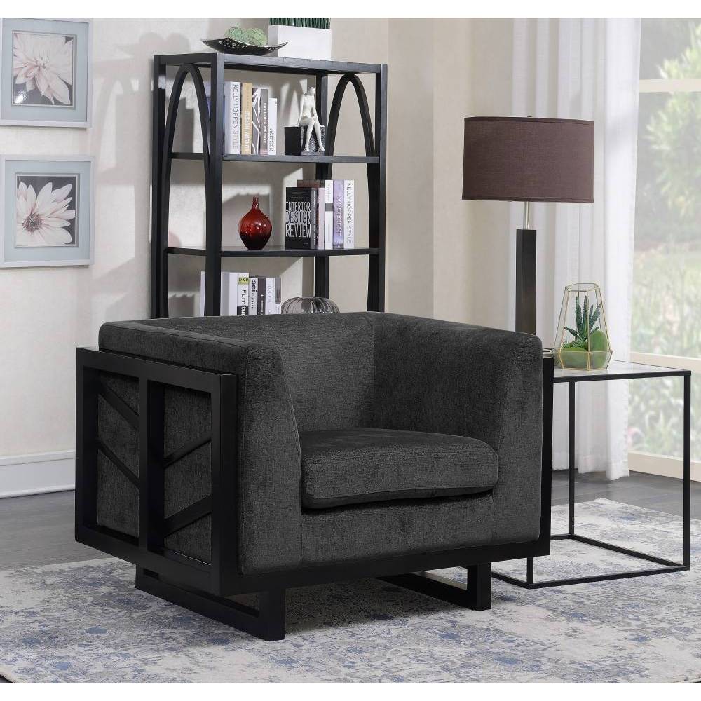 Mabel Club Chair Black - Chic Home Design was $999.99 now $599.99 (40.0% off)