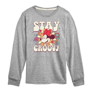 Boys' - Disney - Mickey & Friends Long Sleeve Graphic T-Shirt - 1 of 4