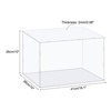 Unique Bargains Acrylic Dustproof Protection Showcase for Collectibles Display 1 Pcs - 2 of 3