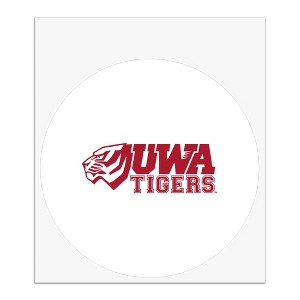 University of West Alabama Secondary Logo Automotive Car Window Locker Circle Bumper Sticker - 1 of 4