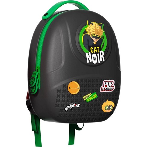 Miraculous Ladybug Pop N Swop Ladybug Backpack With Handle 6 Clip on Badges And Zipper Lightweight Durable Waterproof Bag With Adjustable Straps Target