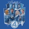 Womens The Fantastic Four: First Steps Retro First Family Panels Racerback Tank - 2 of 4