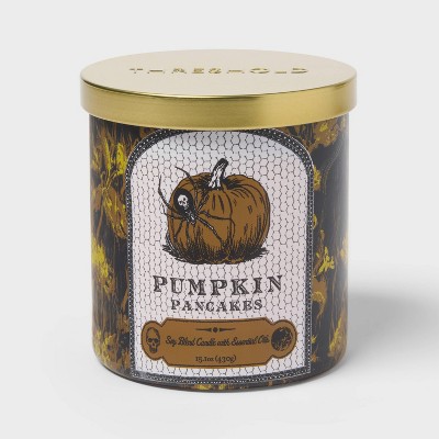2 Wick 15.1oz Limited Edition Lidded Jar Candle Pumpkin Pancakes - Threshold™