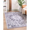Unique Loom Renaissance Roma Border Washable Indoor Flatweave Woven Area Rug - 3 of 4