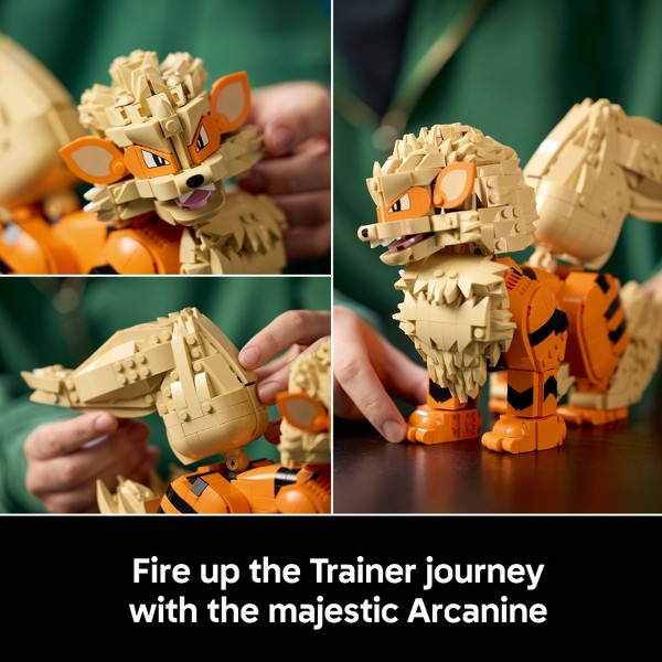LEGO Pokémon Set de Construcción Arcanine 72160 4
