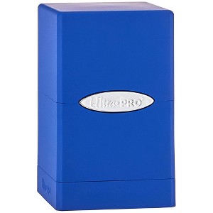 Ultra Pro Blue Satin Tower Deck Box - 1 of 4