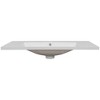 ChicFurnit Bathroom Sinks 36 Inch Ceramic Vanity Top with White Basin and Pre-Drilled Faucet Holes for Bathroom, White, 36"*18.03"*6.61" - 2 of 4