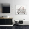 Stupell Industries Hog Bathroom Pigs Canvas Wall Art - 2 of 4
