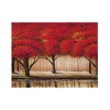 Trademark Fine Art - Masters Fine Art 'Parade Of Red Trees Ii' - 2 of 4