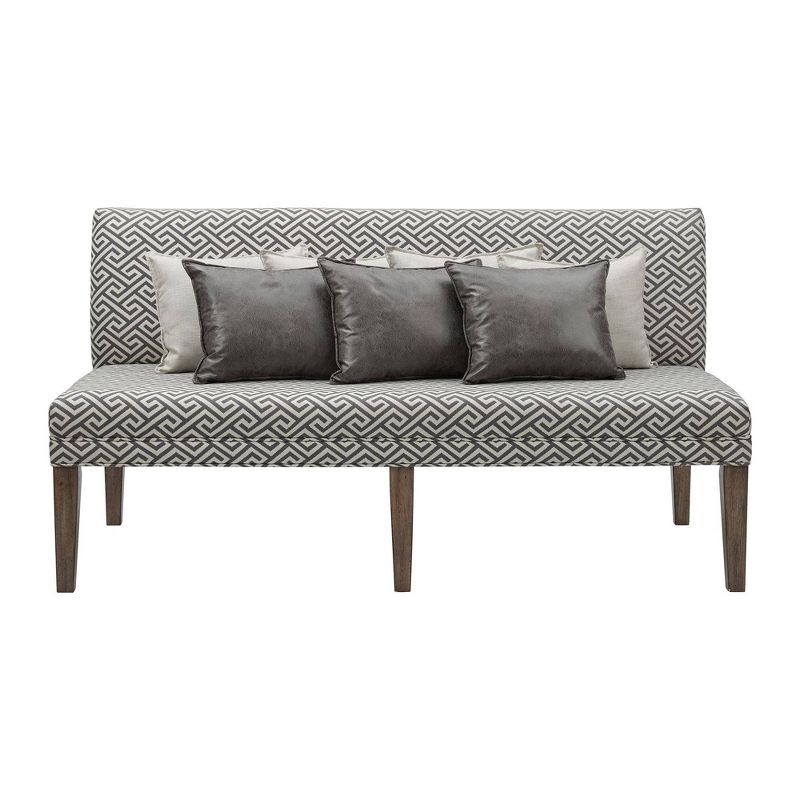 Hayward Upholstered Dining Settee Gray - Picket House Furnishings, 1 of 9