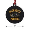 University of Wisconsin Milwaukee Official Panthers Aluminum Holiday Christmas Tree Ornament - 3 of 4