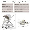 Hot Mom Deluxe Ultra-Light Baby Stroller with Intelligent Reversing Seat & Anti-Shock Tires – Versatile Travel System for Newborns to Toddlers - 4 of 4
