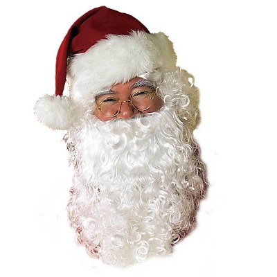 Rubies Mens Wig and Beard Santa Set