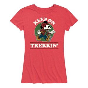 Women's - Disney - Keep On Trekkin Short Sleeve Graphic T-Shirt - 1 of 4