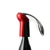 Metrokane Original Vertical Lever Corkscrew with Foil Cutter & Extra Spiral, Red - 2 of 2
