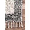 Nuloom Hand Loomed Rosa Tassel Indoor Area Rug, 5' x 8', Ivory - 3 of 4