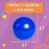 Playz 200 Mini Ball Pit Balls for Kids & Toddlers with 8 Assorted Colors for Play Tents & Ball Pits - 4 of 4