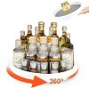 LunaLulinlk Turntable Refrigerator, Turntable Organiser, 360° Rotating Turntable, Spice Rack, Lazy Susan Kitchen Organiser - 2 of 4