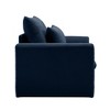 Corduroy Accent Chair with Deep Seat & Waist Pillow - 3 of 4