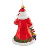 Huras Family 7.0 Inch Best Friends Forever Santa Snowman Christmas Tree Ornaments - 2 of 3