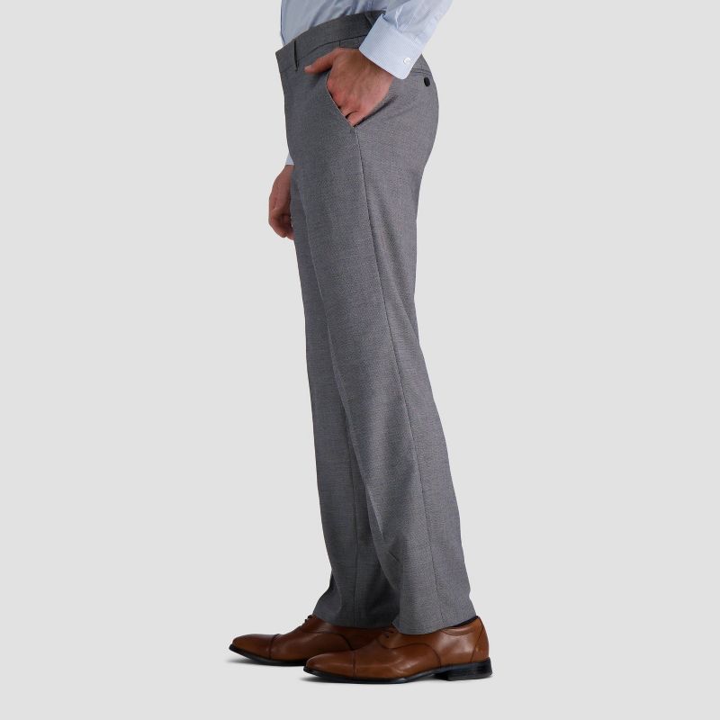 Haggar H26 Men&#39;s Tailored Fit Premium Stretch Suit Pants - Gray, 2 of 5