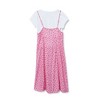 Lands' End Kids Slip Dress with Short Sleeve Tee - 2 of 3