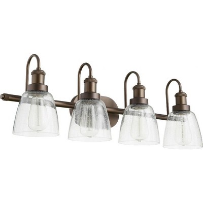 Quorum Lighting 4 - Light Vanity in  Oiled Bronze