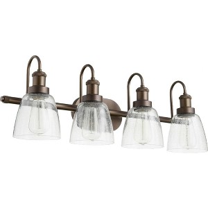 Quorum Lighting 4 - Light Vanity in  Oiled Bronze - 1 of 1