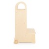 Kids' High Rise Step-Up Stool Natural - Guidecraft - image 3 of 4