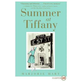 Summer at Tiffany LP - Large Print by  Marjorie Hart (Paperback)