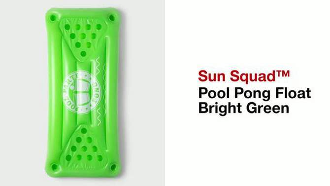 Pool Pong Float Bright Green - Sun Squad&#8482;, 2 of 11, play video