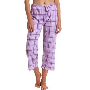 Just Love Womens Knit Jersey Pajama Capris - 100% Cotton PJs - 1 of 3