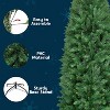 Joyfy 6FT Pre-Lit Artificial Christmas Tree, Hinged Pine Tree ,320 LED Warm White Lights, 10 Lighting Modes, 859 PVC Branch for Holiday Home Decor - 4 of 4