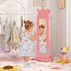 Infans Kids Jewelry Cabinet Standing Children Jewelry Organizer with Full-Length Mirror - 3 of 4