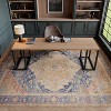 Nourison Vintage Washables Medallion Traditional Indoor Non-Slip Flatweave Rug - 4 of 4