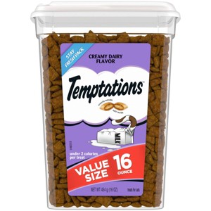Temptations Creamy Milk Crunchy Cat Treats - 1 of 4