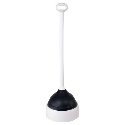 Casabella Wayclean Toilet Plunger with Base