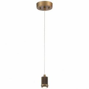 Access Lighting Port Nine Stark 1 - Light Pendant in  Antique Brushed Brass - 1 of 2