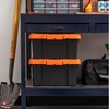IRIS USA Lockable Heavy Duty Plastic Storage Bins Container with Lids and Secure Latching Buckles - 3 of 4