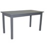 HomeRoots 60" Gray Solid Wood Dining Table - 4 of 4
