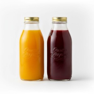 Bormioli Rocco Quattro Stagioni Bottles - 33.75 Oz Glass Jars with Airtight Twist Lids for Pantry Storage - Made in Italy (Set of 2) - 1 of 4