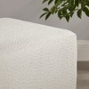 VANOMi Set of 2 Boucle Upholstered Ottomans–Footrests, Makeup Stools, Shoe Benches - 4 of 4