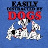 Boys' - 101 Dalmatians - Easily Distracted By Dogs Short Sleeve Graphic T-Shirt - 2 of 4