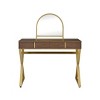 PAGED Vanity Desk Metal Frame Makeup Table with Mirror and Jewelry Tray for Bedroom, Dressing Room, Bathroom - 4 of 4