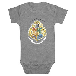 Infant's Harry Potter Hogwarts School Crests Bodysuit - 1 of 3