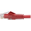 Tripp Lite Cat6 Gigabit Snagless Molded Patch Cable UTP Red RJ45 M/M N201004RD - 4 of 4