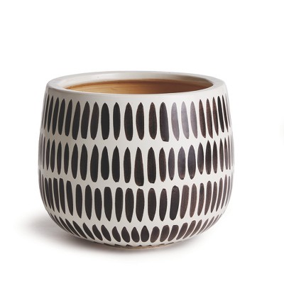 Plum & Post Uma Hand-Painted Pot Small