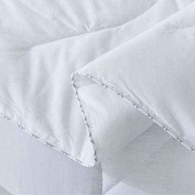 Full White Cotton Feather Fill Blanket