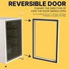 Husky 4.6 Cu.Ft Premium Freestanding Glass Door Beverage Cooler & Mini Fridge - 3 of 4