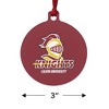 Calvin University Primary Logo Aluminum Holiday Christmas Tree Ornament  3.0" (7.6 cm) x 3.37" (8.6 cm) - 3 of 4